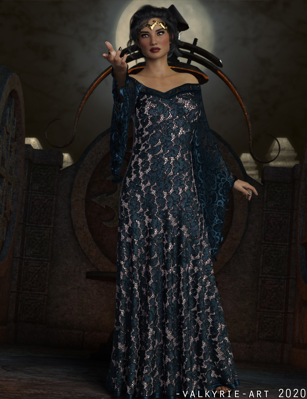 InStyle - dForce - Connie Long Gown by N/A