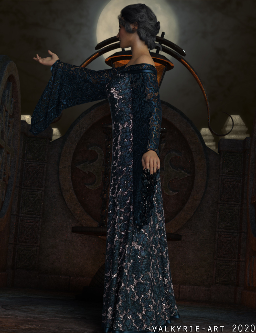 InStyle - dForce - Connie Long Gown by N/A