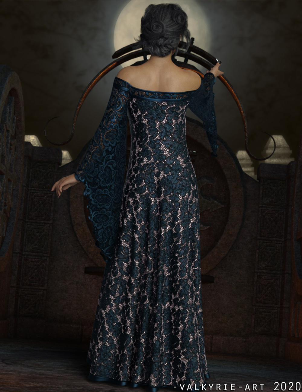 InStyle - dForce - Connie Long Gown by N/A