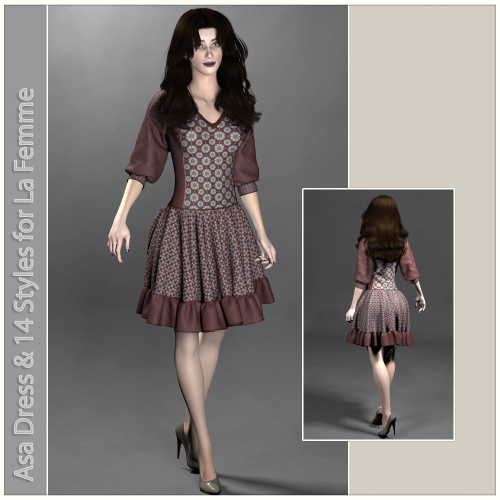 Asa Dress for La Femme by N/A