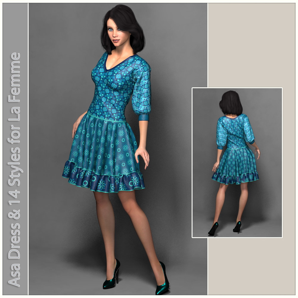 Asa Dress for La Femme by N/A