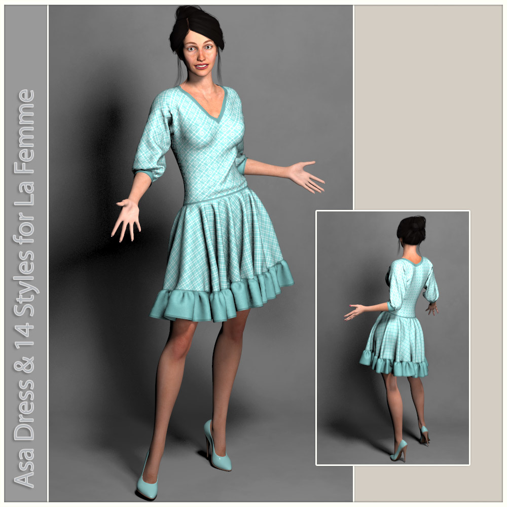 Asa Dress for La Femme by N/A