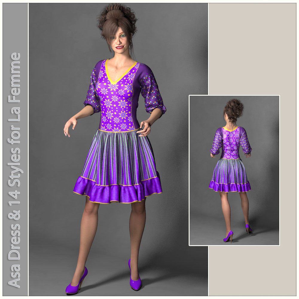 Asa Dress for La Femme by N/A