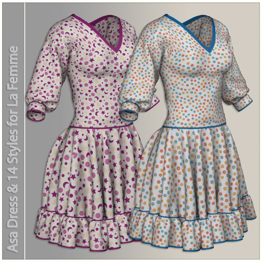 Asa Dress for La Femme by N/A