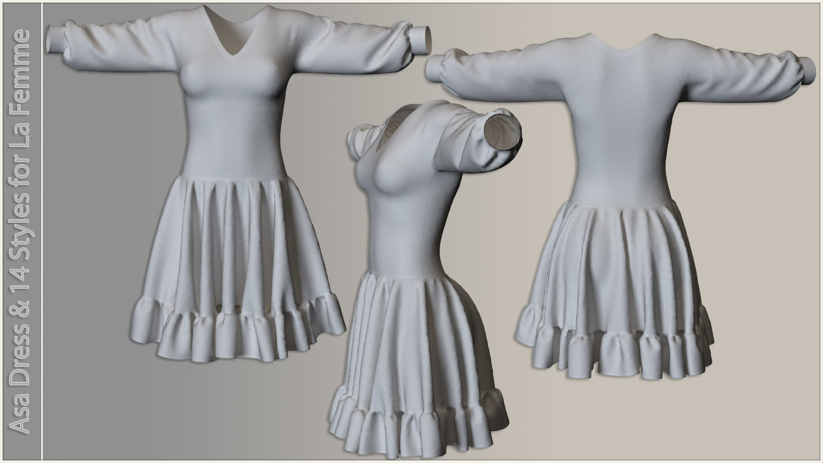 Asa Dress for La Femme by N/A
