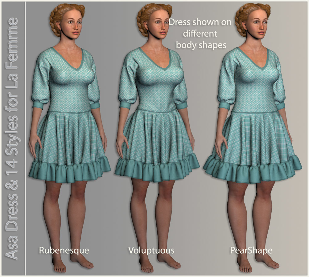 Asa Dress for La Femme by N/A