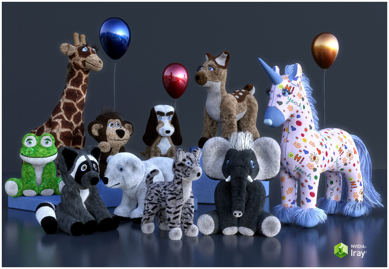 Stuffed Animals by N/A