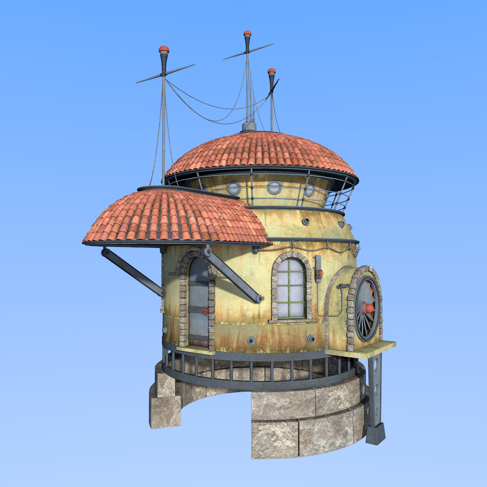 Strangers House for Daz Studio by N/A