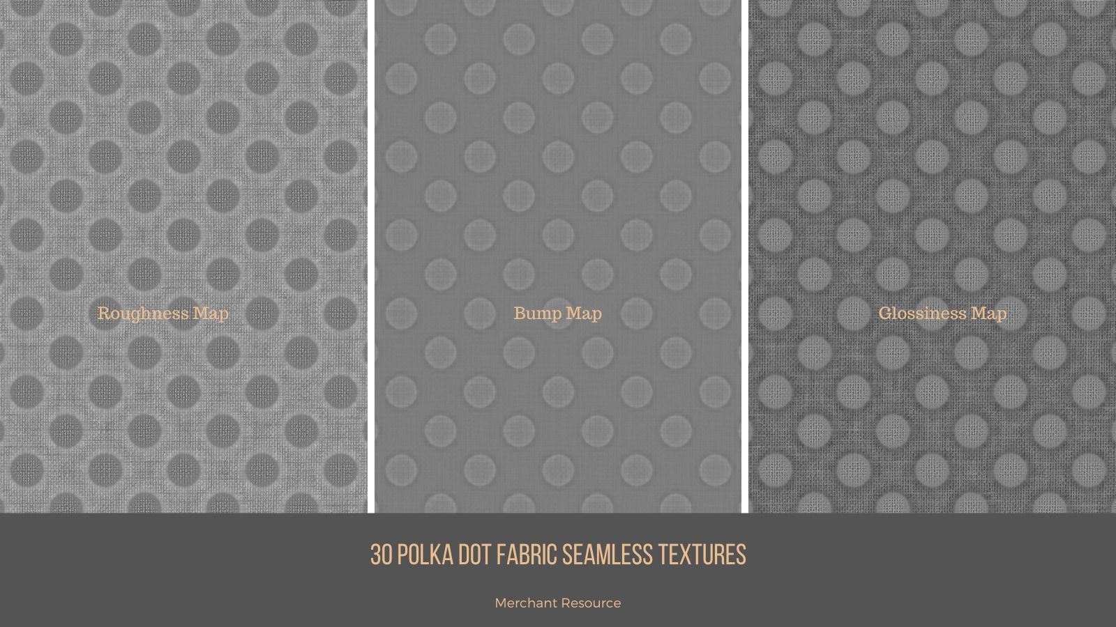 30 Polka Dots Fabric Seamless Textures by N/A