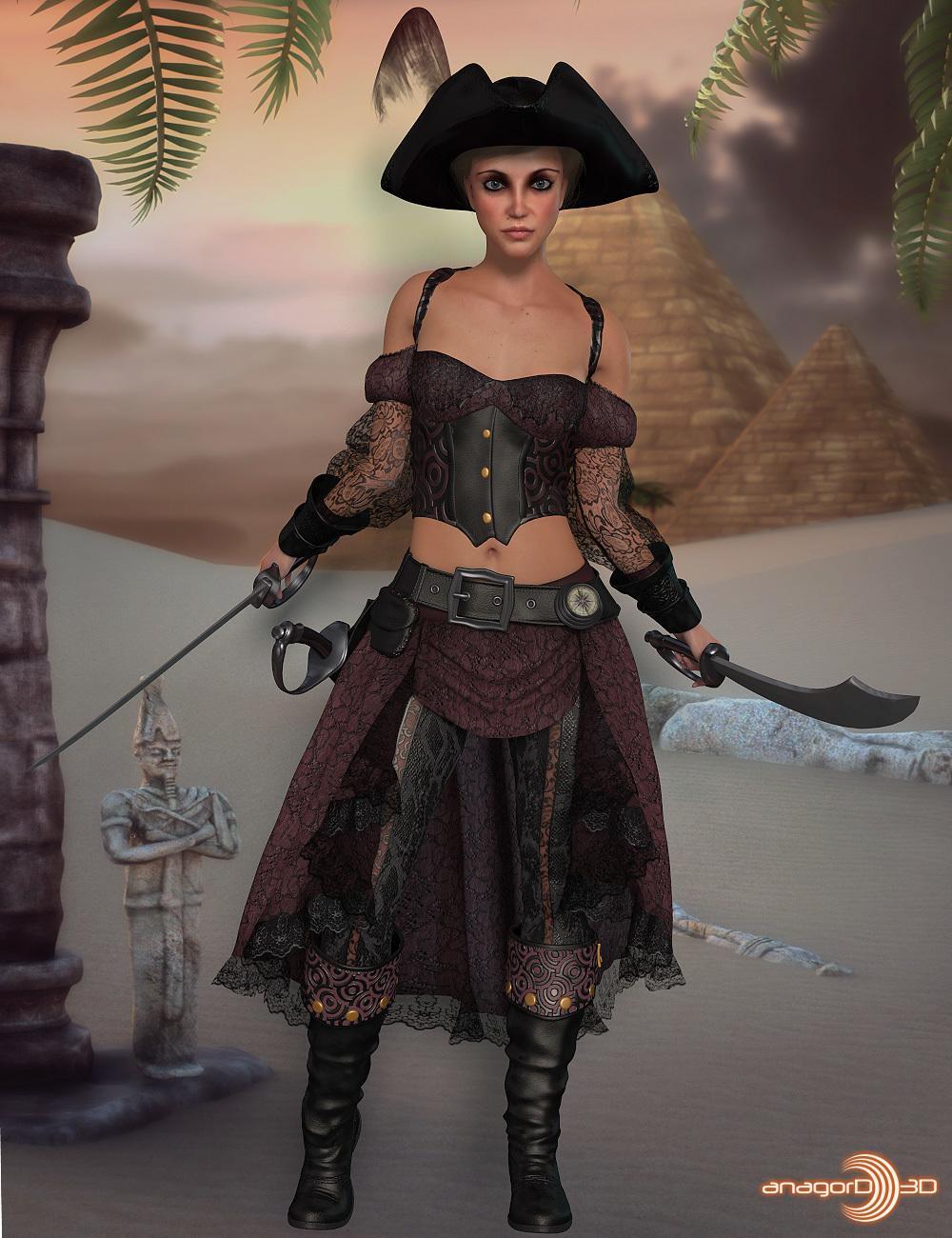 VERSUS - RP Salty Scarlett for La Femme and Poser Pro 11 by N/A