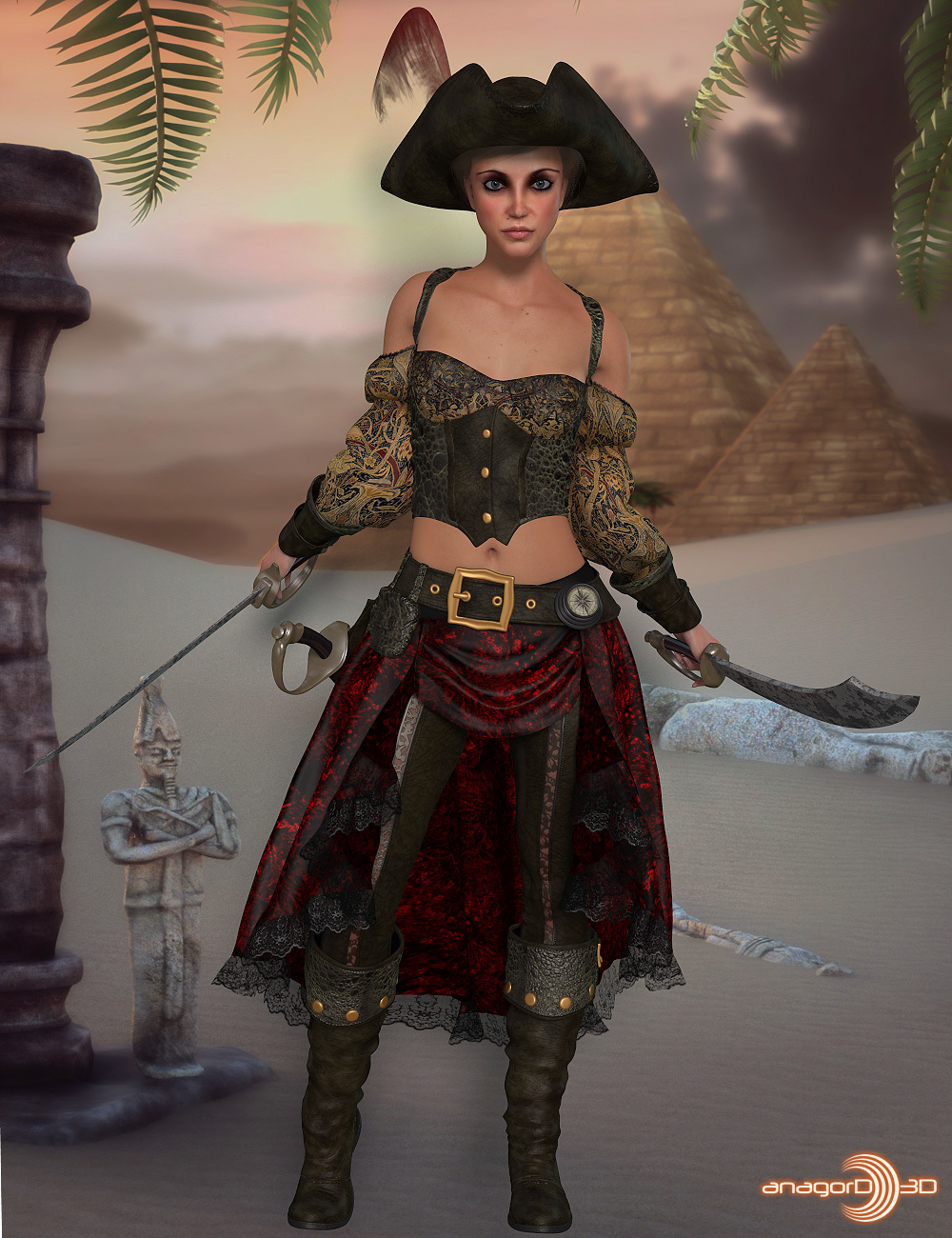 VERSUS - RP Salty Scarlett for La Femme and Poser Pro 11 by N/A