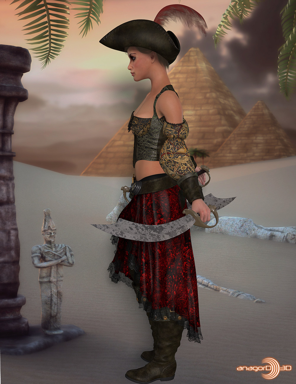 VERSUS - RP Salty Scarlett for La Femme and Poser Pro 11 by N/A