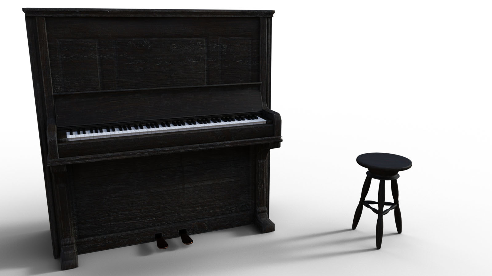 Photo Props: Upright Piano by N/A