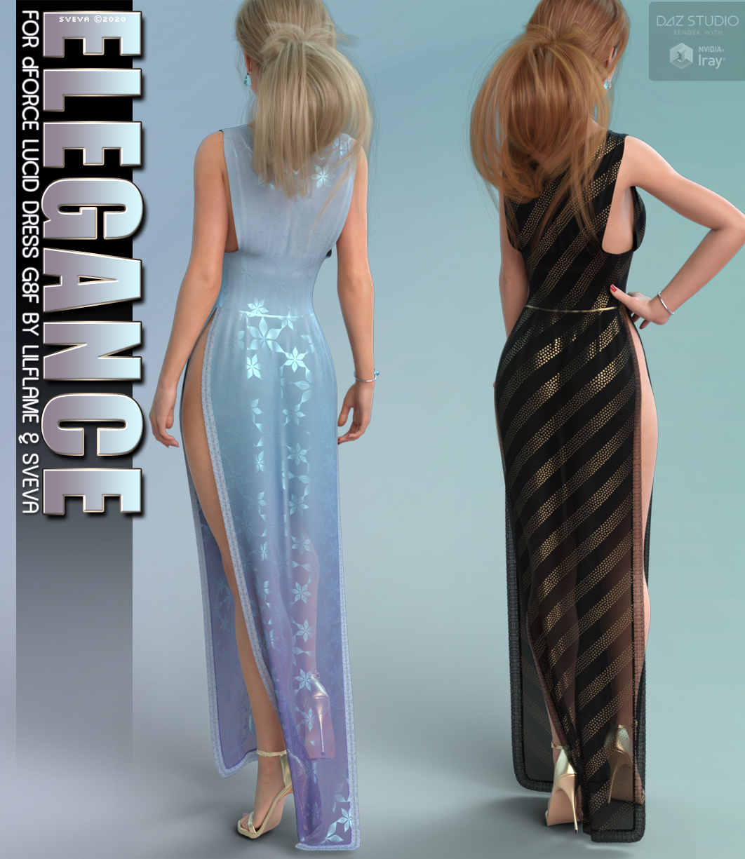 Elegance for dForce Lucid Dress by N/A