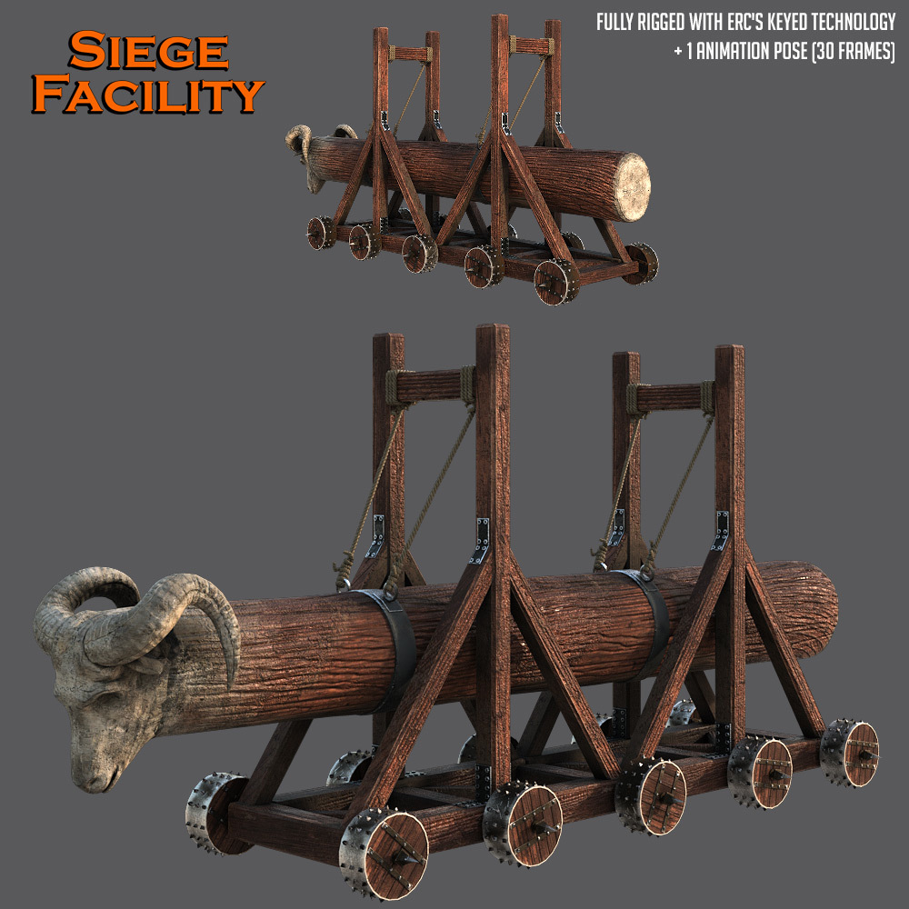 Siege Facility for DS Iray by N/A
