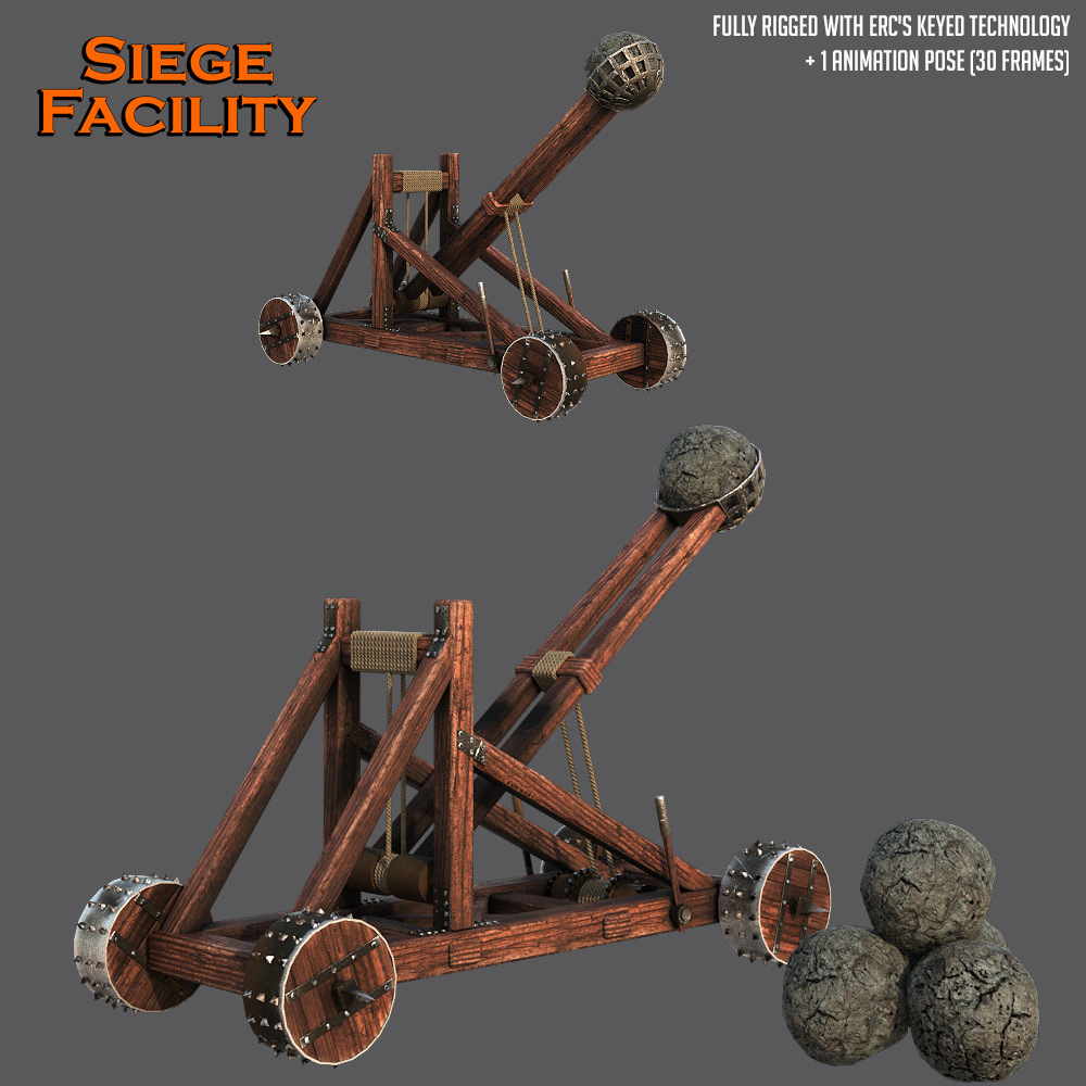 Siege Facility for DS Iray by N/A