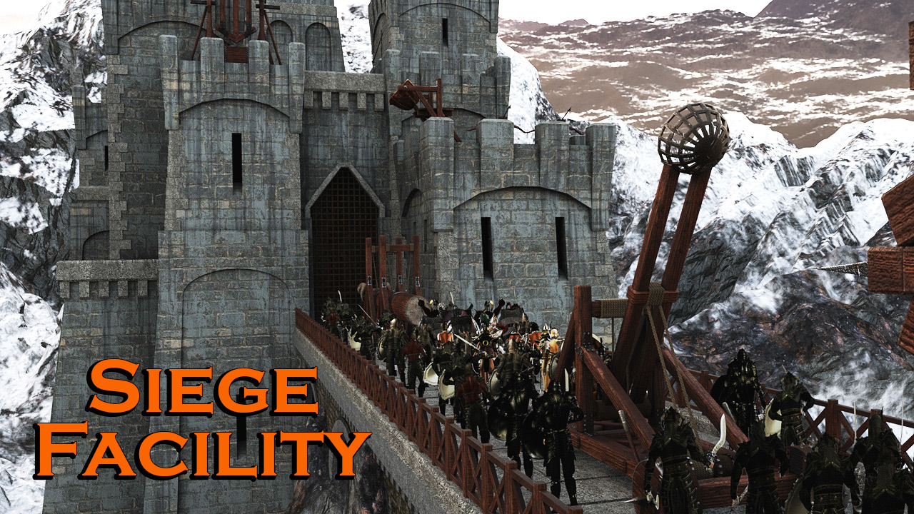 Siege Facility for DS Iray by N/A