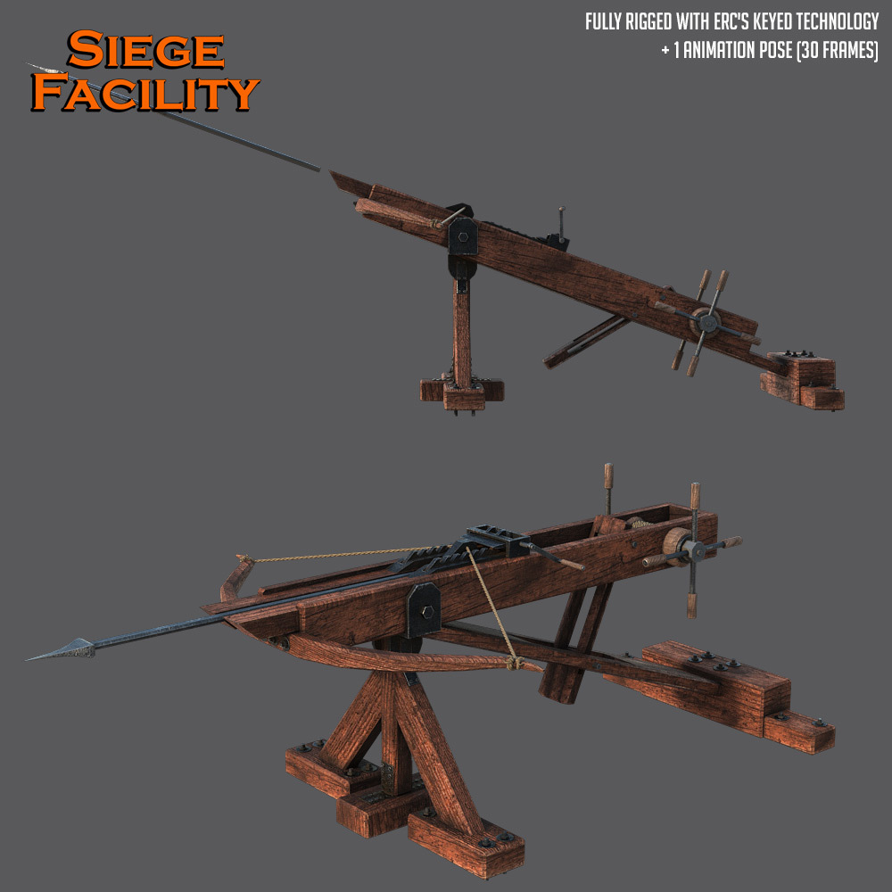 Siege Facility for DS Iray by N/A