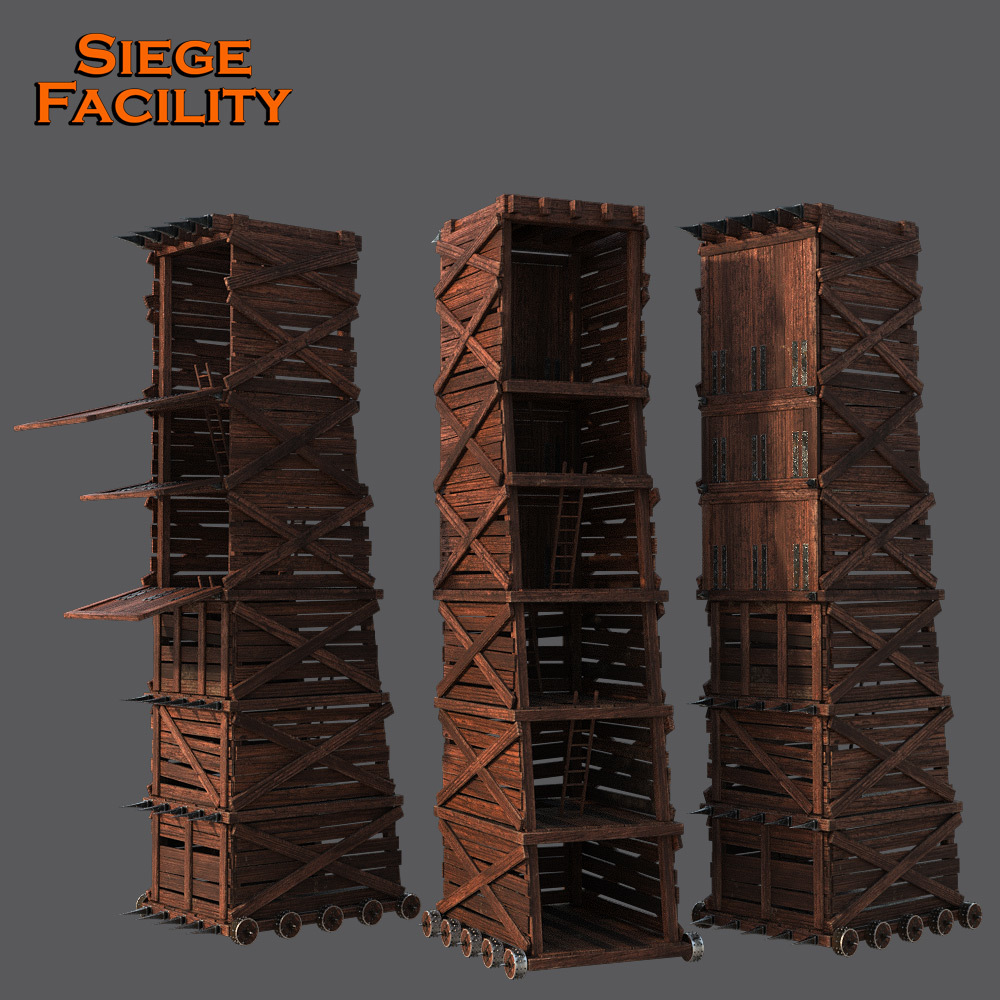 Siege Facility for DS Iray by N/A