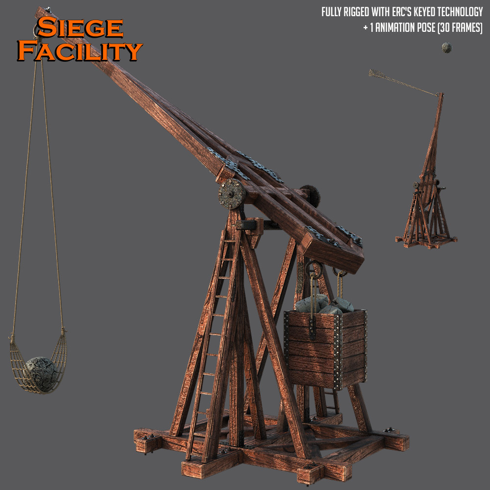 Siege Facility for DS Iray by N/A