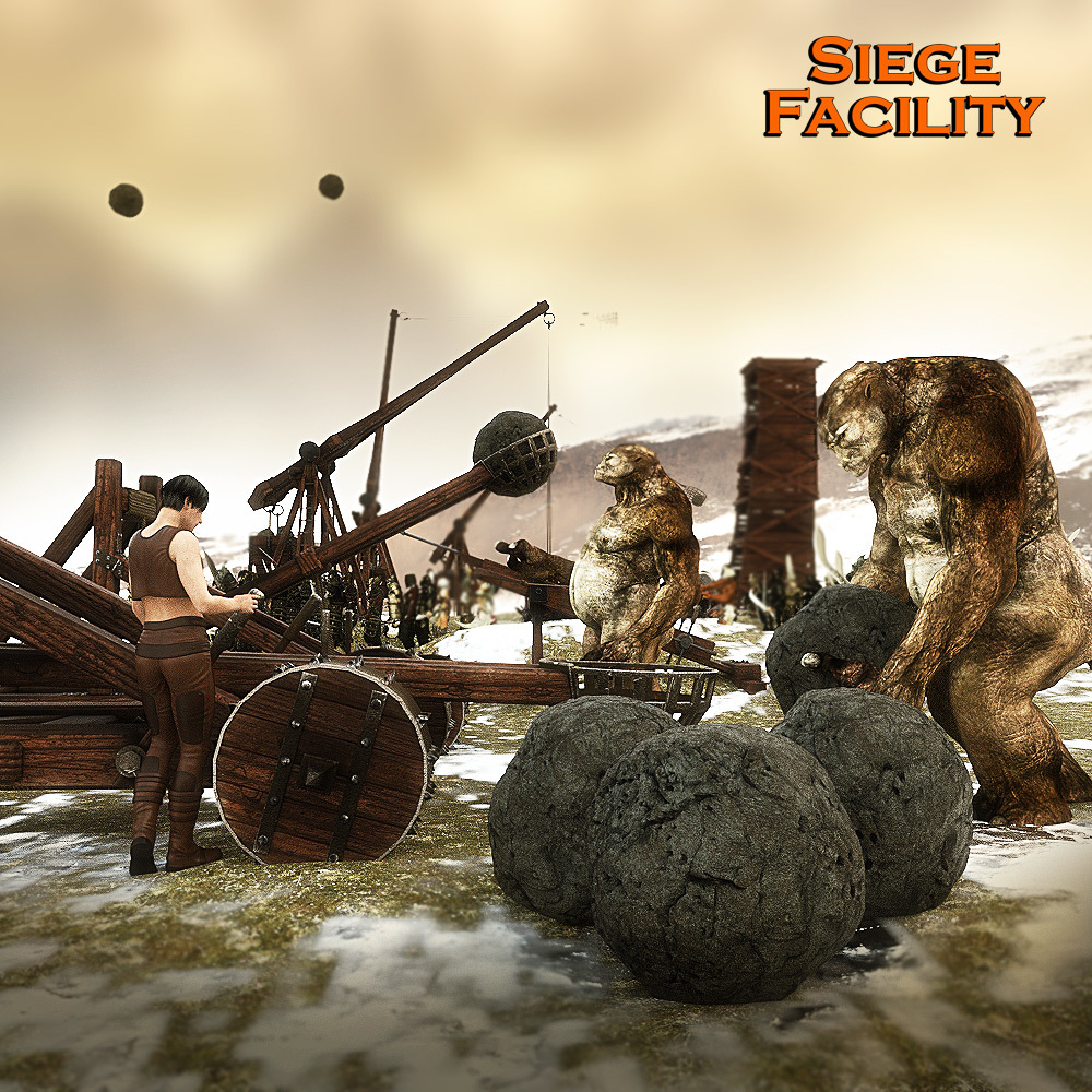 Siege Facility for DS Iray by N/A