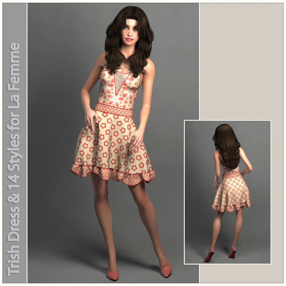 Trish Dress for La Femme by N/A
