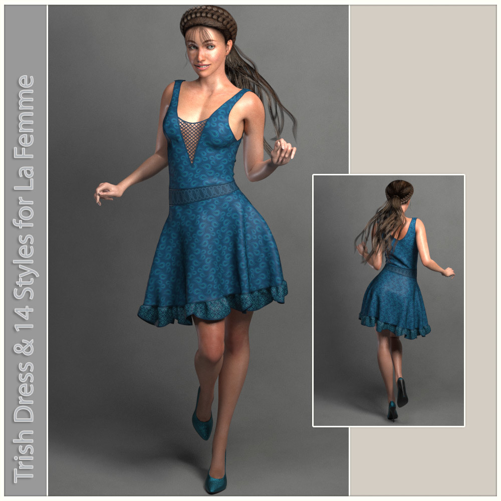 Trish Dress for La Femme by N/A