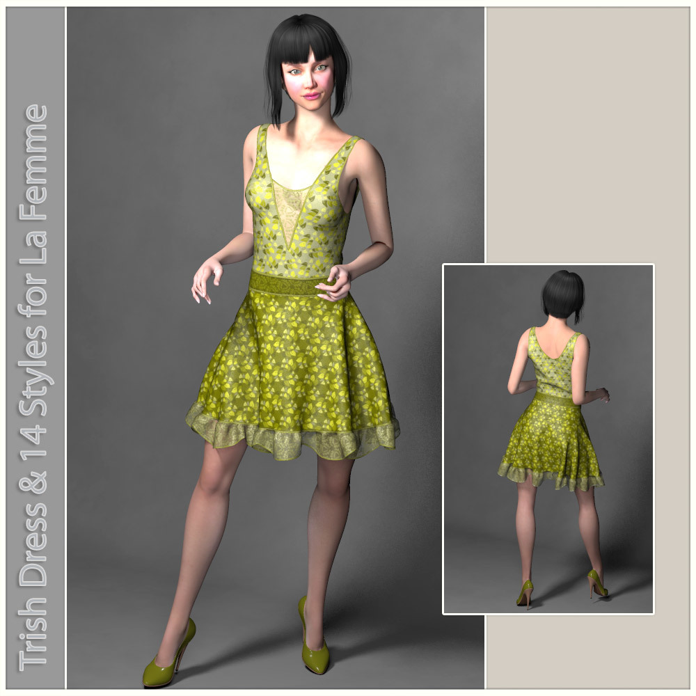 Trish Dress for La Femme by N/A