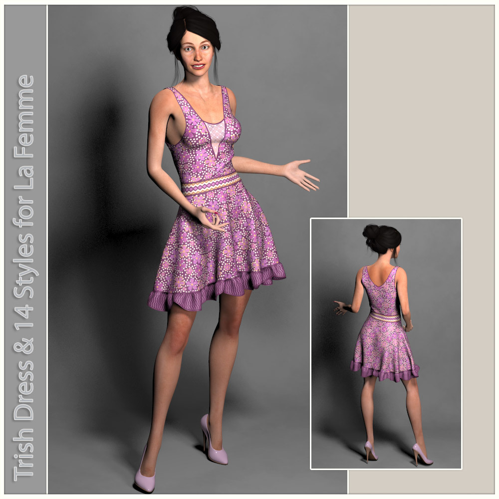 Trish Dress for La Femme by N/A