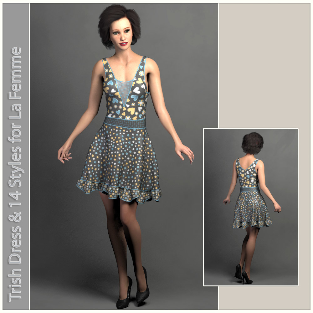 Trish Dress for La Femme by N/A