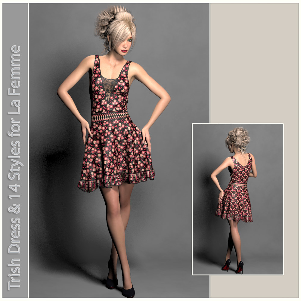 Trish Dress for La Femme by N/A