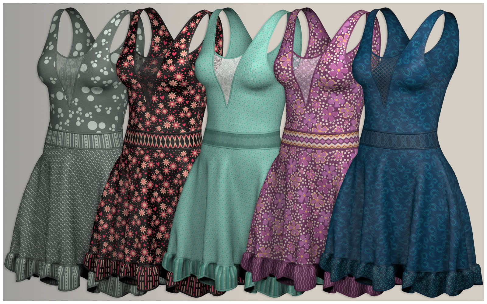 Trish Dress for La Femme by N/A