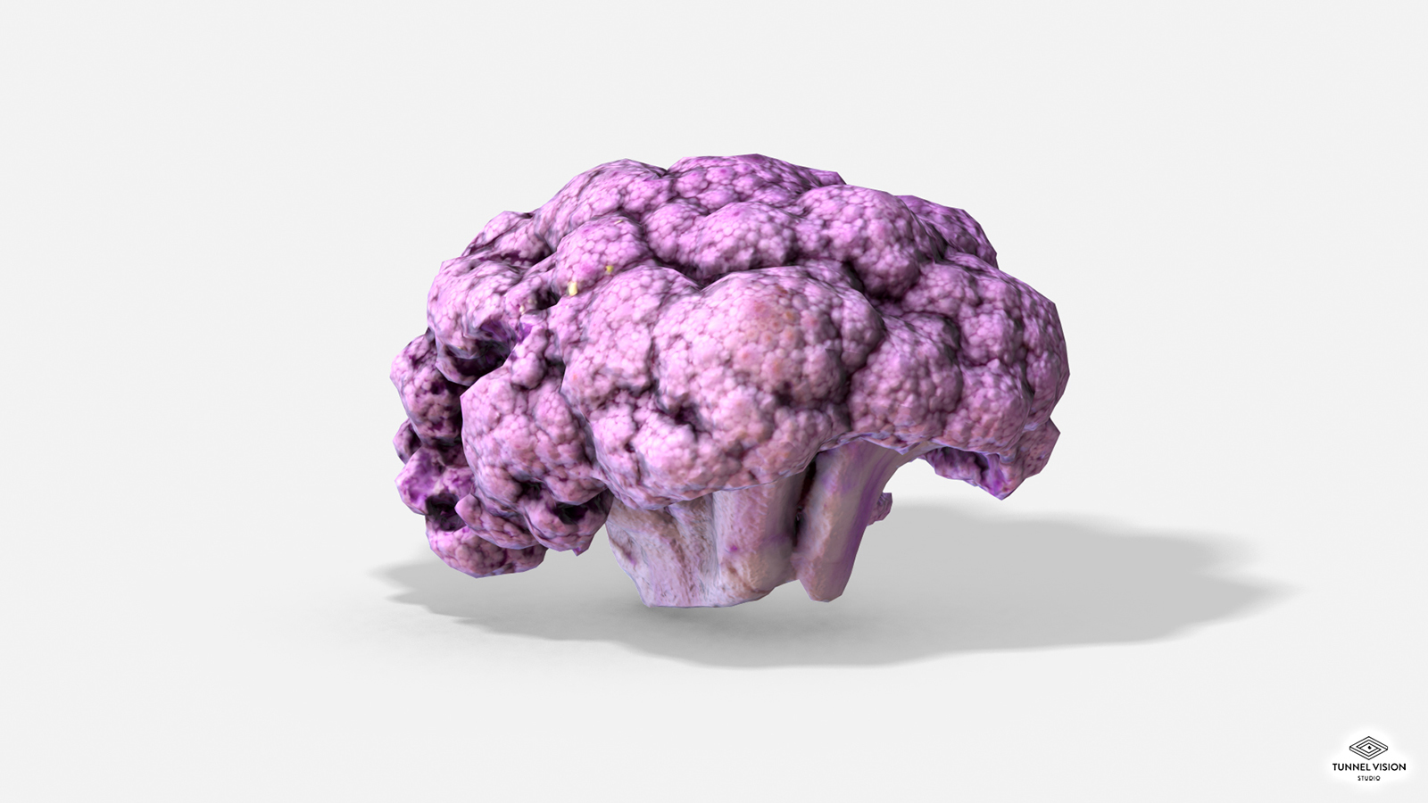 Vegetable Purple Cauliflower - Photoscanned PBR - Extended License by N/A