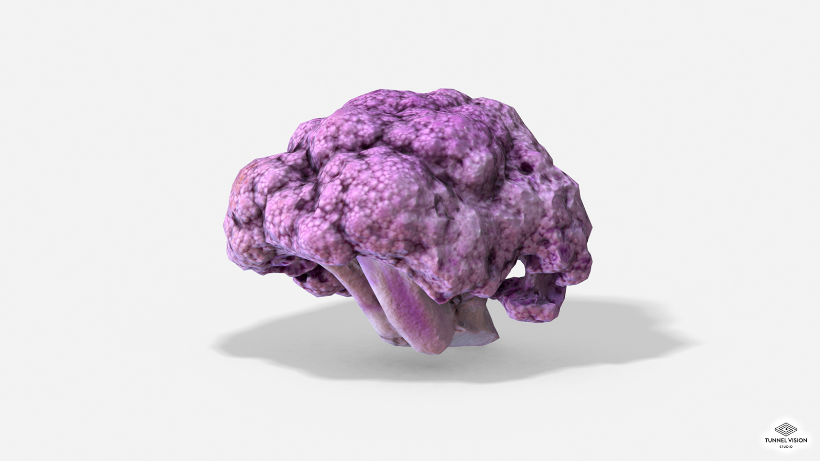 Vegetable Purple Cauliflower - Photoscanned PBR - Extended License by N/A