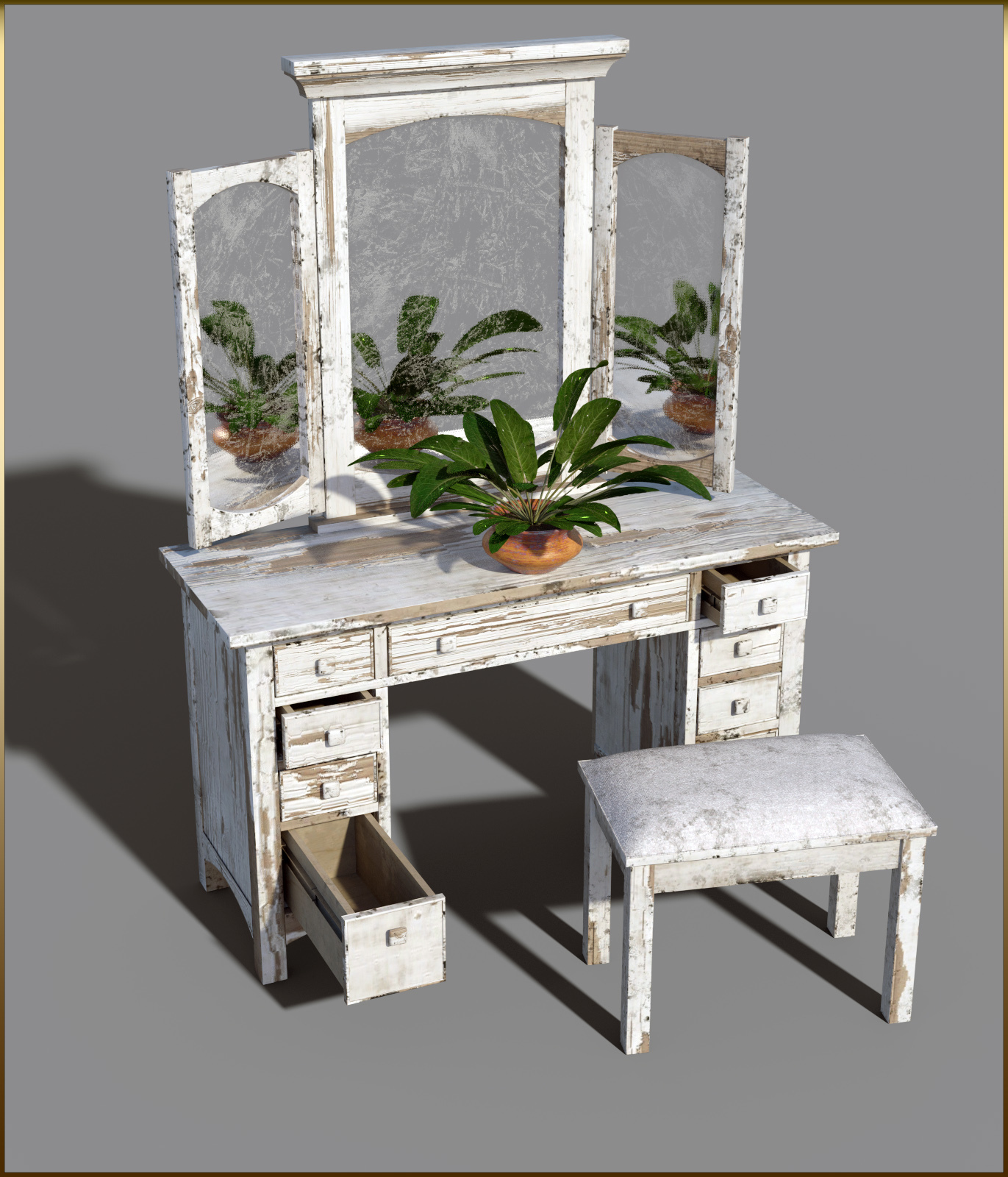 Vintage Furniture : Dressing Table for DS by N/A