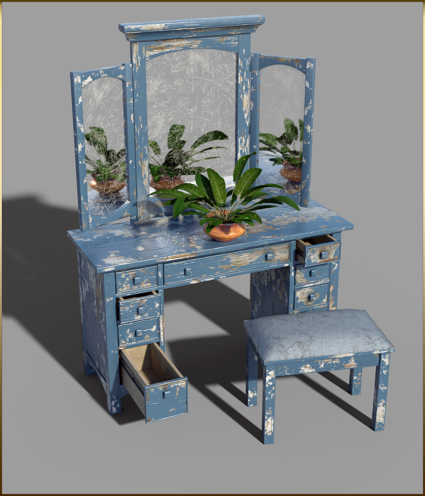 Vintage Furniture : Dressing Table for DS by N/A