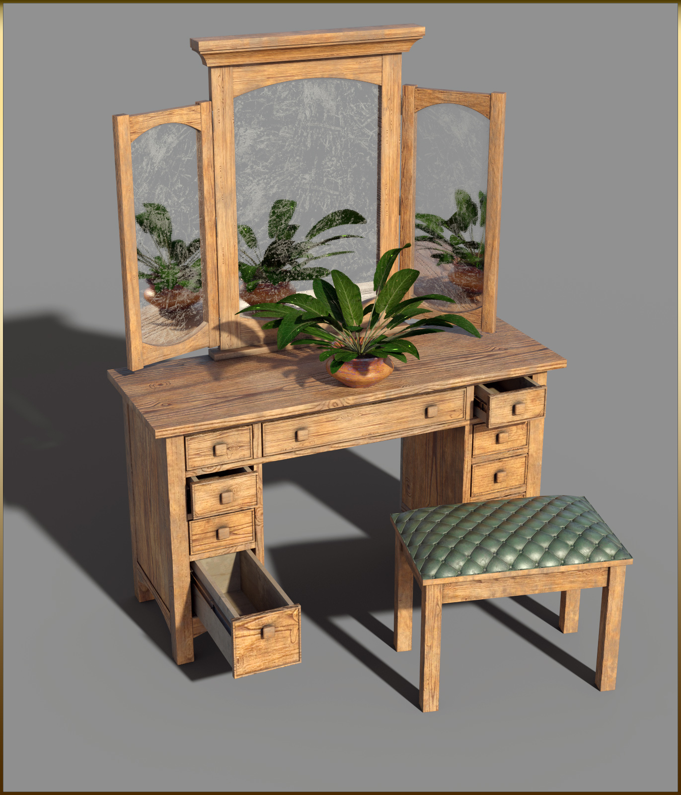 Vintage Furniture : Dressing Table for DS by N/A
