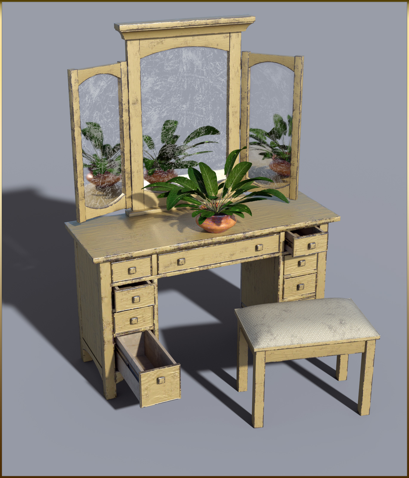 Vintage Furniture : Dressing Table for DS by N/A