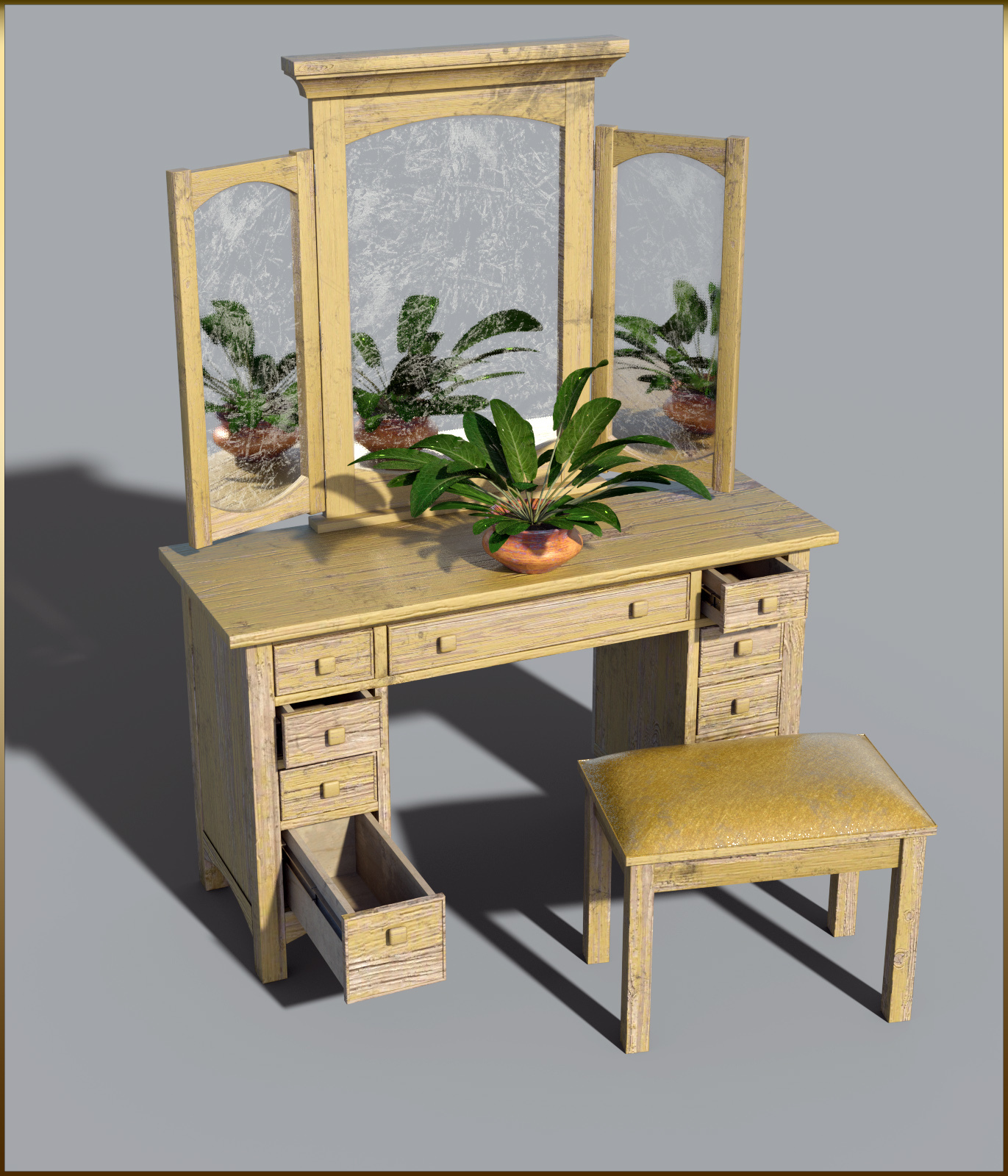 Vintage Furniture : Dressing Table for DS by N/A