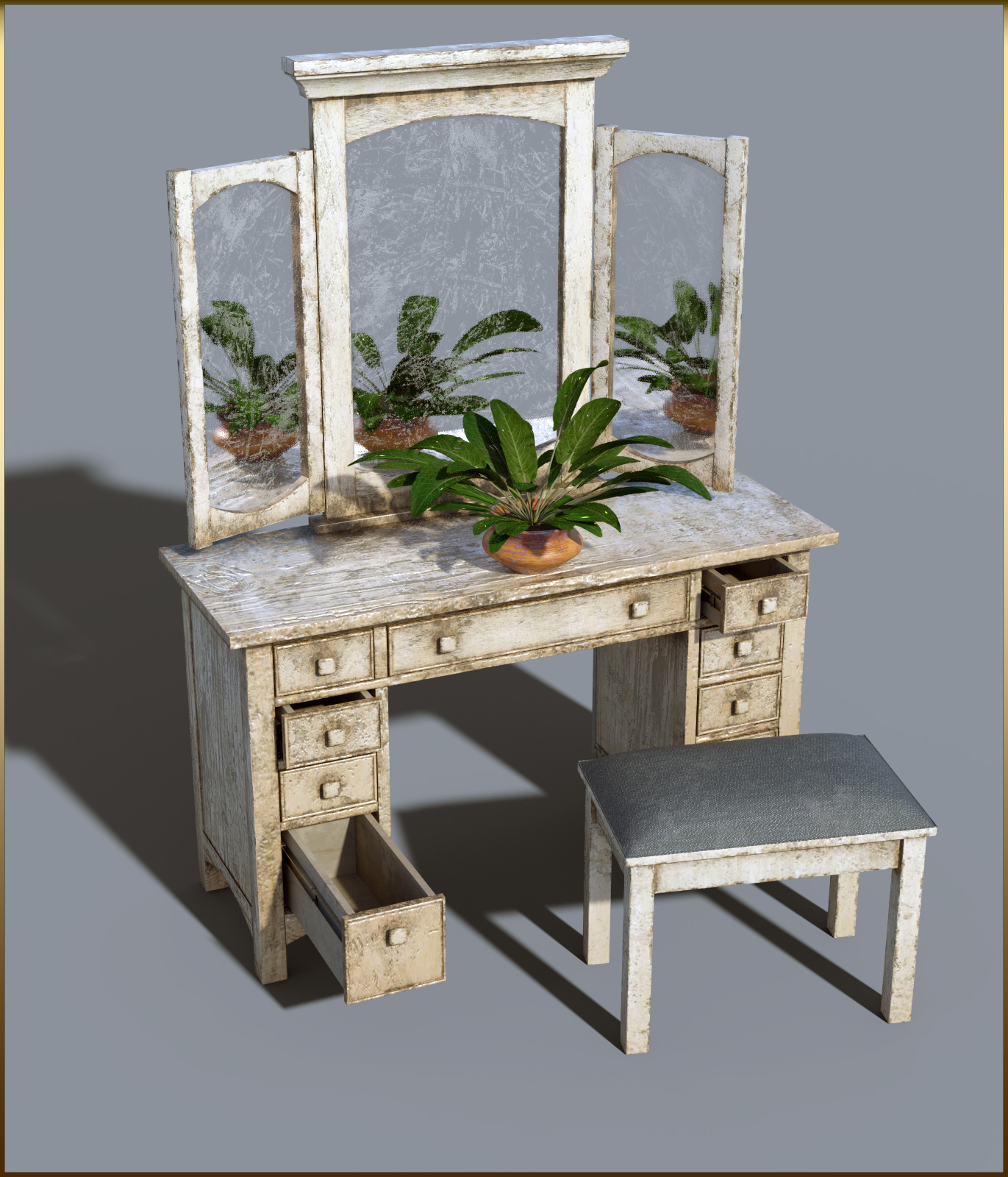 Vintage Furniture : Dressing Table for DS by N/A