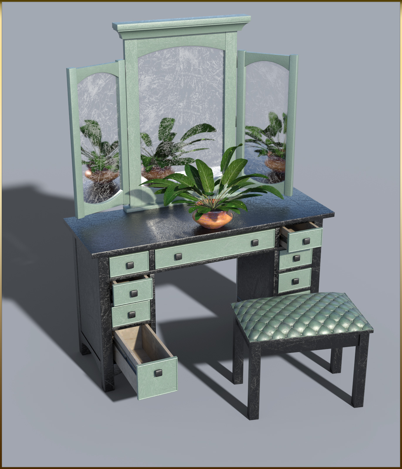 Vintage Furniture : Dressing Table for DS by N/A