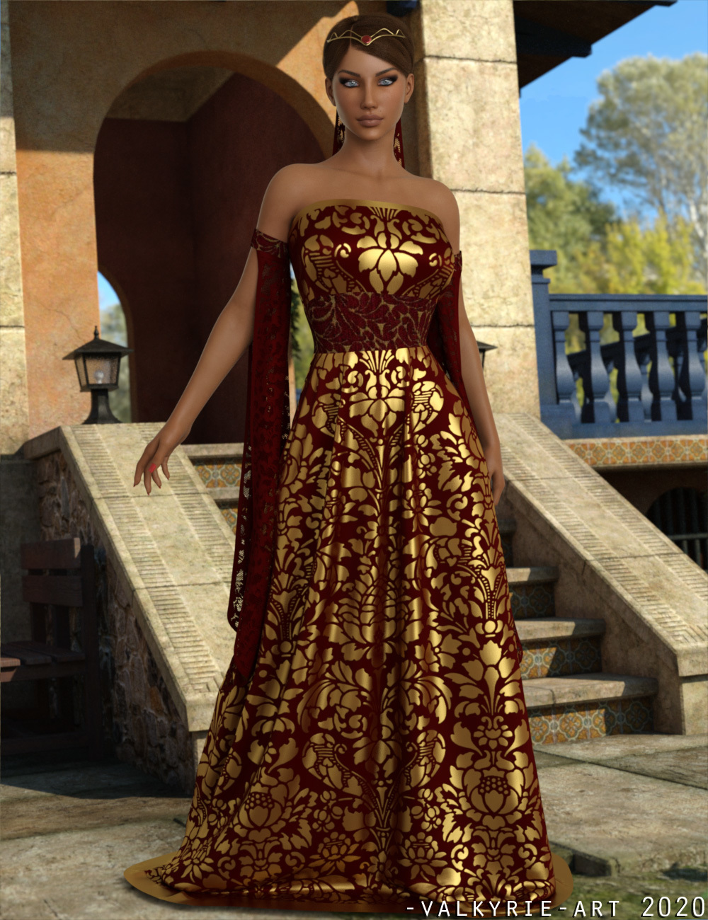 InStyle - dforce Fantasy Gown Set G8F by N/A