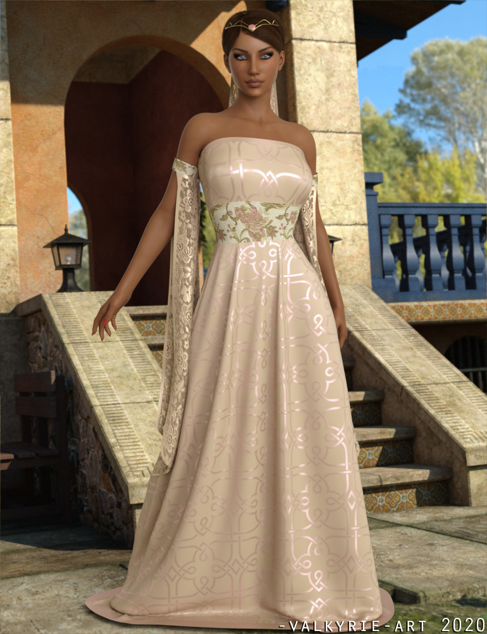 InStyle - dforce Fantasy Gown Set G8F by N/A