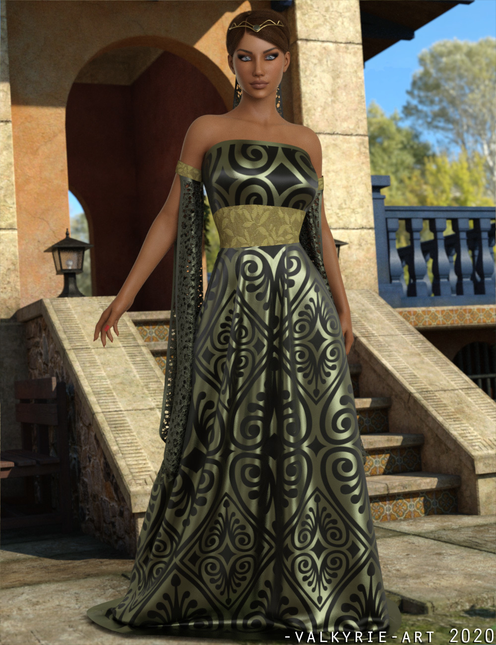 InStyle - dforce Fantasy Gown Set G8F by N/A