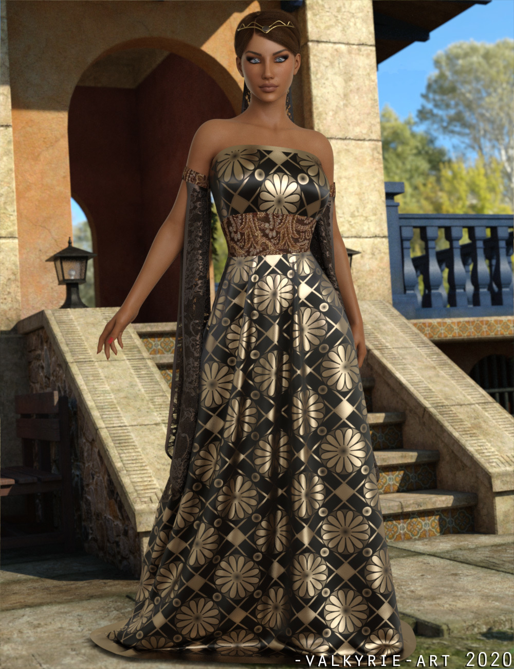 InStyle - dforce Fantasy Gown Set G8F by N/A