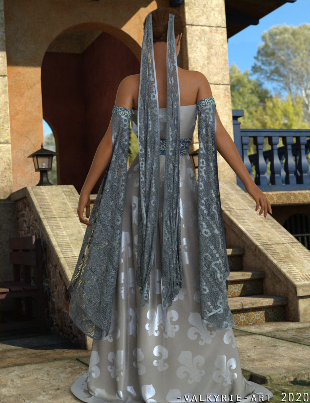 InStyle - dforce Fantasy Gown Set G8F by N/A