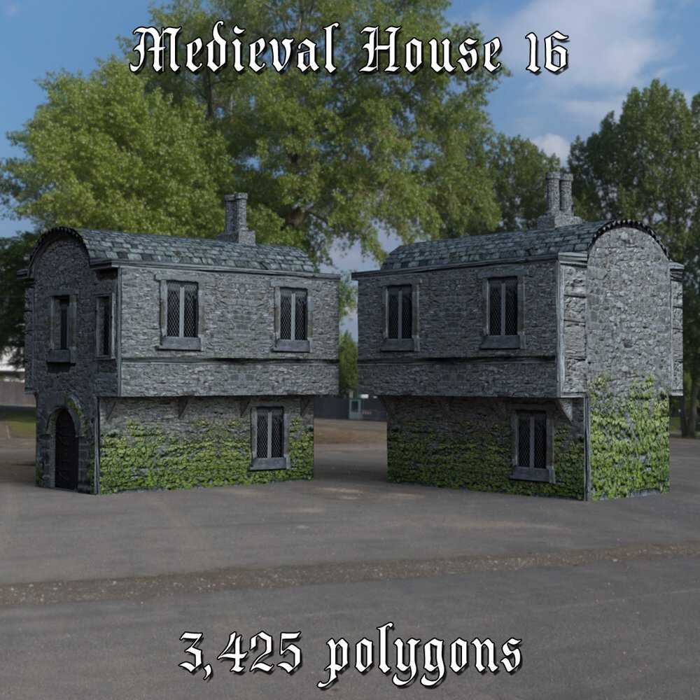 Medieval World Set 3 for DAZ Studio by N/A