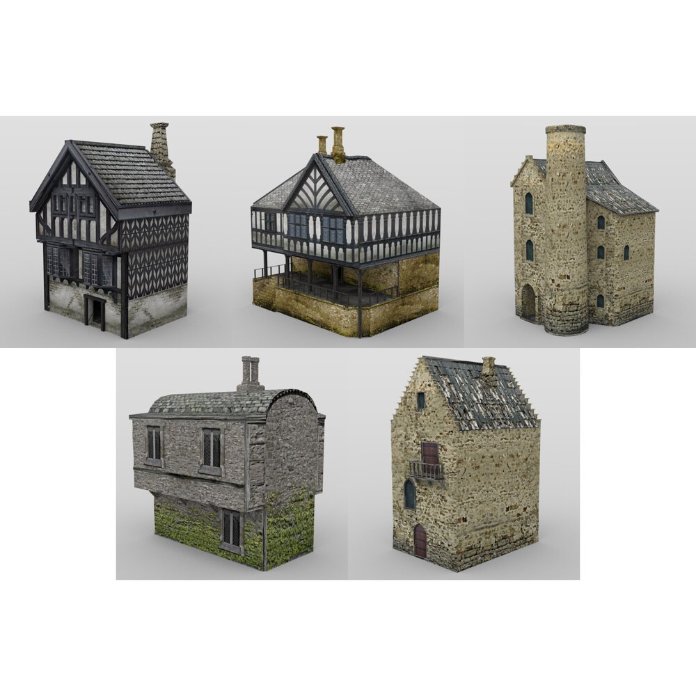 Medieval World Set 3 for DAZ Studio by N/A