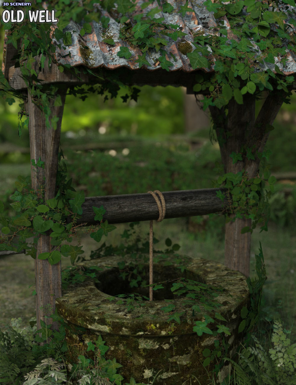 3D Scenery: Old Well by N/A