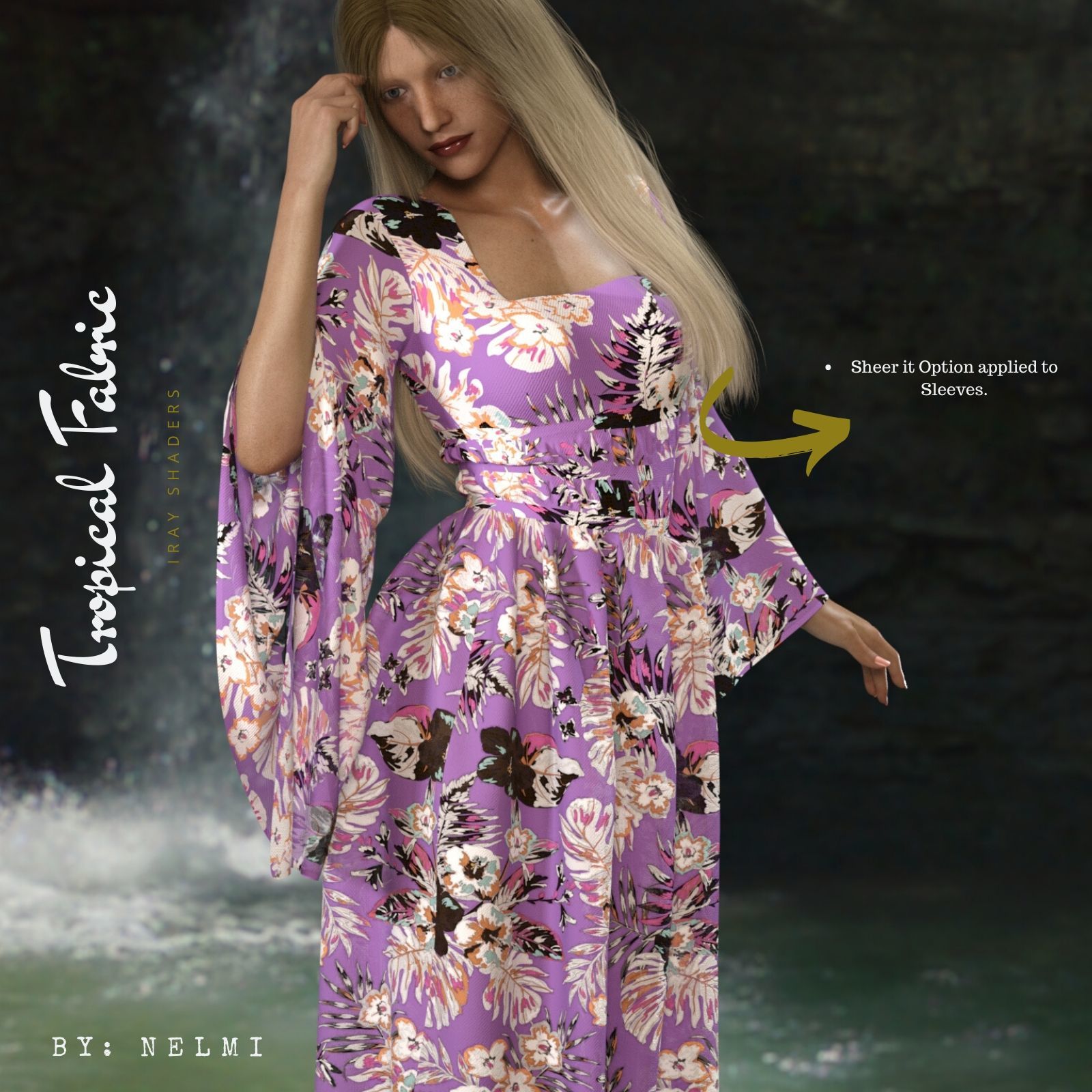 Tropical Fabric Iray Shaders by N/A